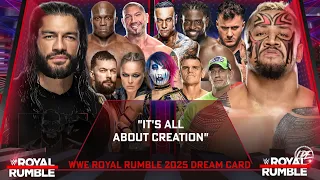 WWE ROYAL RUMBLE 2025 DREAM CARD