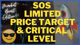 SOS LIMITED PRICE TARGET AND CRITICAL LEVEL!!! | PRICE PREDICTION | TECHNICAL ANALYSIS$ SOS