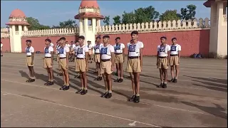 Drill practice during crpf training time #crpf #crpftraining  #drill