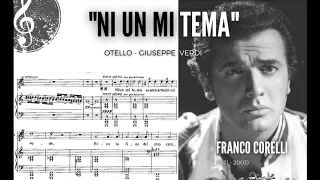 "Niun mi tema" Otello, G. Verdi - Franco Corelli (Late Corelli in 1981) 1080p HQ
