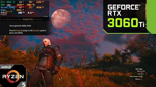 The Witcher 3 Next Gen Ultra+ : RTX 3060 Ti + Ryzen 5600X : RTX OFF