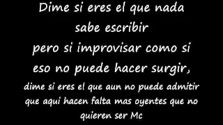 Quien eres-Canserbero (letra)