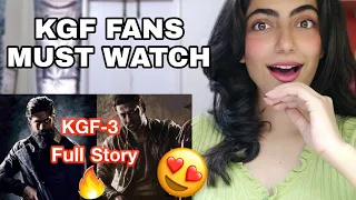 KGF Chapter 3 Full Story Explained | KGF universe is coming Reaction