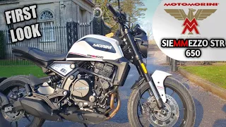 Moto Morini Seiemmezzo STR650 First Look