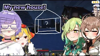 Moona Baited Everyone To See Her New House And Troll Them【Hololive | Minecraft】