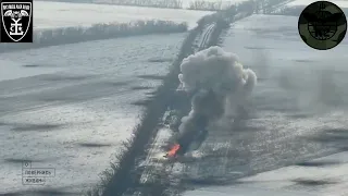 Russian tanks destroyed in Ukraine