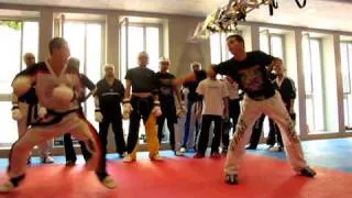 INTENSIVE POINT FIGHT DIDACTIC Footwork with belt.wmv