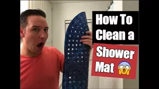 How To Clean a Shower Mat | 3 Simple Steps