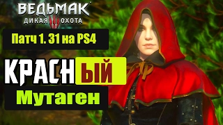 The Witcher 3. Red mutagen patch 1.31. Ведьмак 3. Красный мутаген патч 1.31 на PS4