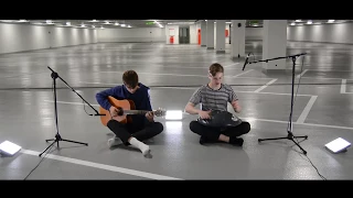 Adele - "Rolling In The Deep" (Handpan- and guitarcover by Asmus Drejer and Mikkel Hæk)
