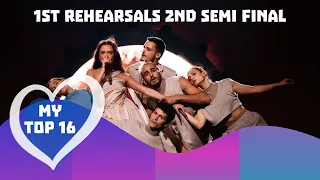 Eurovision 2024 - My Top 16 ( 1st Rehearsals 2nd Semi Final )