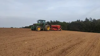 Rozpoczynamy siewy zbóż - ustawienie siewnika i siew żyta hybrydowego