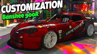 GTA 5 Online - Banshee 900R Customization (Hennesey Viper) | GTA 5 Online Benny's Cars Customization