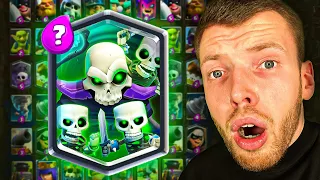 💀❌NUR SKELETTE WÄHLEN im MEGA AUSWAHL Modus... (unglaubliche Decks) | Clash Royale Deutsch