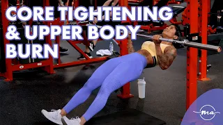 25 MINUTE UPPER BODY AND CORE WORKOUT  [ TONE, SCULPT, TIGHTEN CORE] FOR ALL FITNESS LEVELS