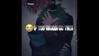 let me down slowly (depressed deku)