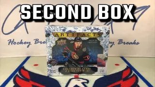 2023-2024 Artifacts - Second Box - c49HockeyBreaks Box Break #490