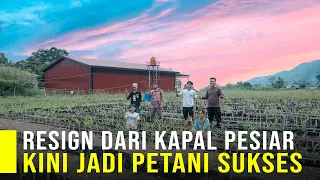 Resign dari Kapal Pesiar Kini Sukses Petani Jahe Merah dan Memberdayakan Warga Sekitar