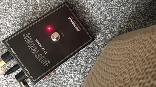 JHS Pedals Supreme Fuzz Pedal Quick Sample