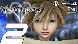 Kingdom Hearts 2 HD - Gameplay Walkthrough Part 2 - Hollow Bastion (PS4 PRO)