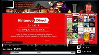Fiery Joker Reacts to Nintendo Direct 2/13/2019