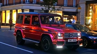 LOUD CHROME RED Mercedes G Wagon AMG!