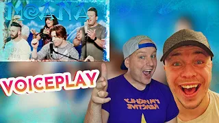 Time to Judge: VoicePlay - Moana medley Magic with Rachel Potter | REACTION!!