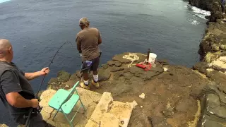 South Point fishing, Hawaii