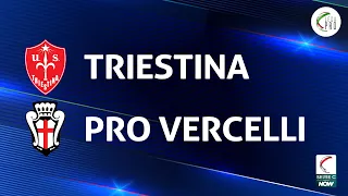 Triestina - Pro Vercelli 2-0 - Gli Highlights