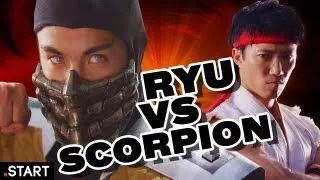 Mortal Kombat vs Street Fighter In Real Life - Ultimate Fan Fights Ep. 2