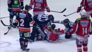 EC KAC : Moser Medical Graz 99ers (1.3.2013) - Hockey Fightnight