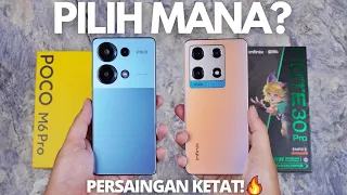 LANGSUNG KITA ADU! PILIH MANA Poco M6 Pro VS Infinix Note 30 Pro Indonesia! PERSAINGAN KETAT!