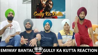 EMIWAY - GULLY KA KUTTA (Prod by FLAMBOY) (REACTION VIDEO BY SINGH BROTHERS)