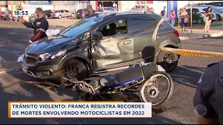 Franca registra recordes de mortes envolvendo motociclistas em 2022