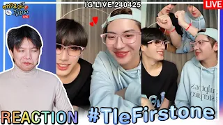 🔴[ENG sub] TORMOR Reacttion Live | IG Live 240425 #TleFirstone  | Reaction