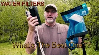 BEST Water Filter System for Backpacking,Hunting & Camping?