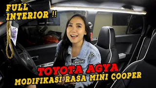 Full Interior Toyota Agya Modifikasi Rasa Mini Cooper  ⁉️ classic 1 interior