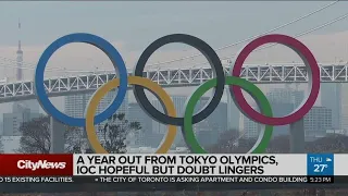 A year out from Tokyo Olympics, IOC hopeful but doubt lingers