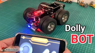 DIY Trailer Dolly | How to build a 1/14 Smart Robot Car Kit  | SCANIA R620 all Trucks 4K