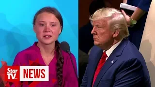 Greta Thunberg hits back at Trump taunt