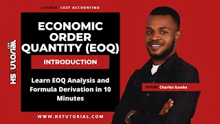 EOQ Calculation - Economic Order Quantity - INTRO