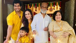 Super Star Rajnikant Sir's Beautiful Family #rajnikanth #bollywood