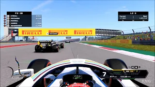 F1 2020 - Circuit of the Americas - Austin Texas (United States Grand Prix) - Gameplay