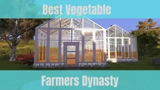 Best Crop to Grow in the Greenhouse in Farmers Dynasty [60FPS]