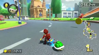 Berlin Byways - Mario Kart 8 Deluxe (Switch) DLC Course Mirror (Pauline riding Mr. Scooty)