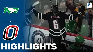 North Dakota vs Omaha | NCAA College Hockey | NCHC Frozen Faceoff | Highlights - March 22, 2024