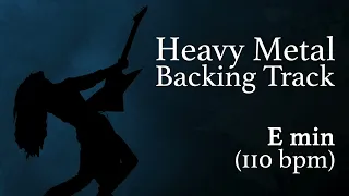 Tought Modern Heavy Metal backing track in E minor