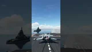 Beautiful F-14 Tomcat Hook Landing On Carrier!