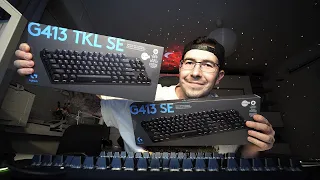 Механическая игровая клавиатура Logitech G413 SE и G413 TKL SE