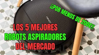 MEJORES ROBOTS ASPIRADORES CALIDAD-PRECIO 2024 | TOP 5